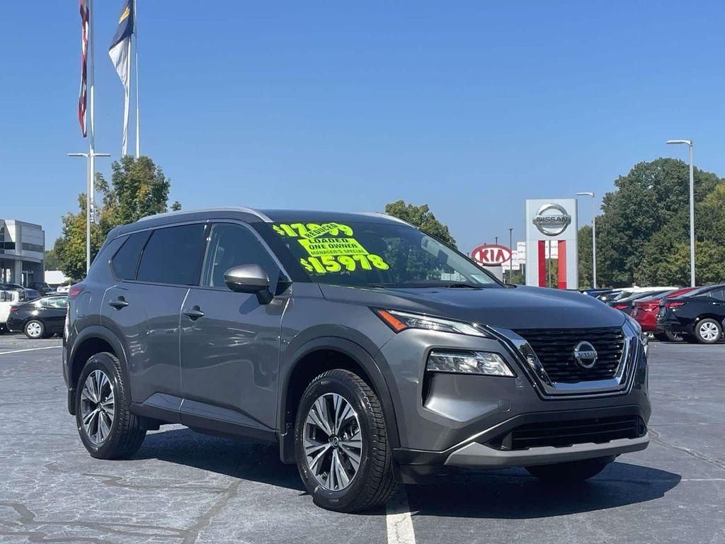 used 2021 Nissan Rogue car, priced at $15,999