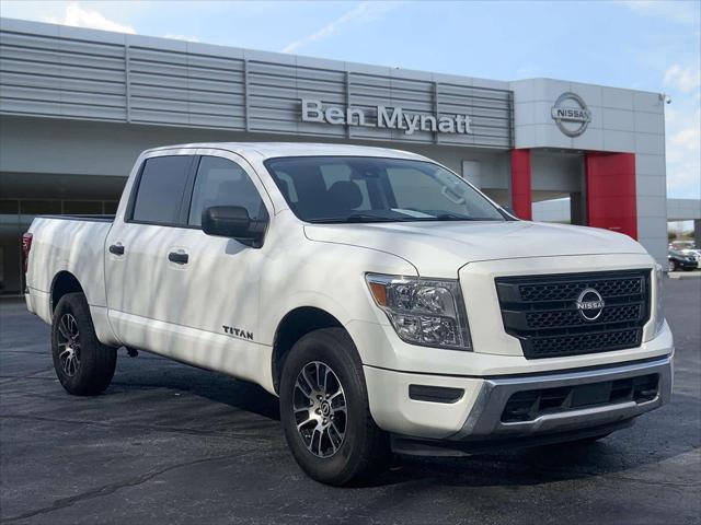 used 2023 Nissan Titan car, priced at $34,999