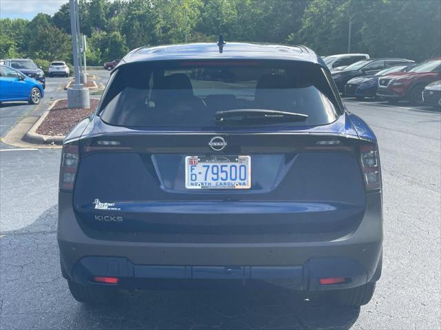used 2025 Nissan Kicks car, priced at $23,999