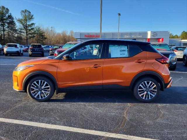 new 2024 Nissan Kicks car, priced at $23,901