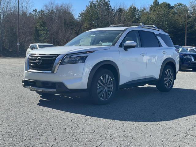 new 2025 Nissan Pathfinder car, priced at $44,758