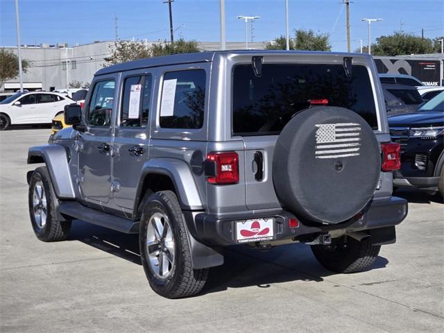 used 2021 Jeep Wrangler Unlimited car, priced at $34,810