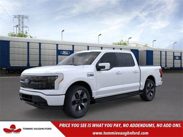 new 2025 Ford F-150 Lightning car, priced at $84,610