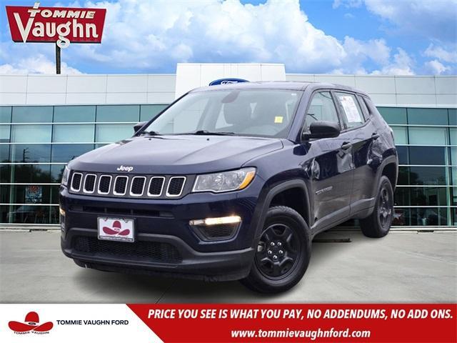 used 2021 Jeep Compass car, priced at $17,287