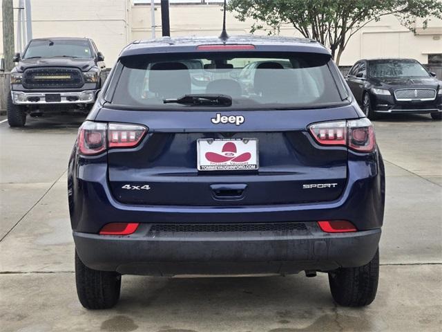 used 2021 Jeep Compass car, priced at $16,670