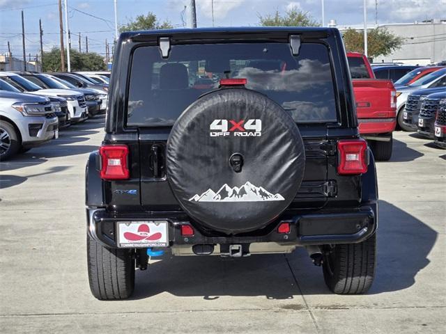 used 2022 Jeep Wrangler Unlimited 4xe car, priced at $33,846