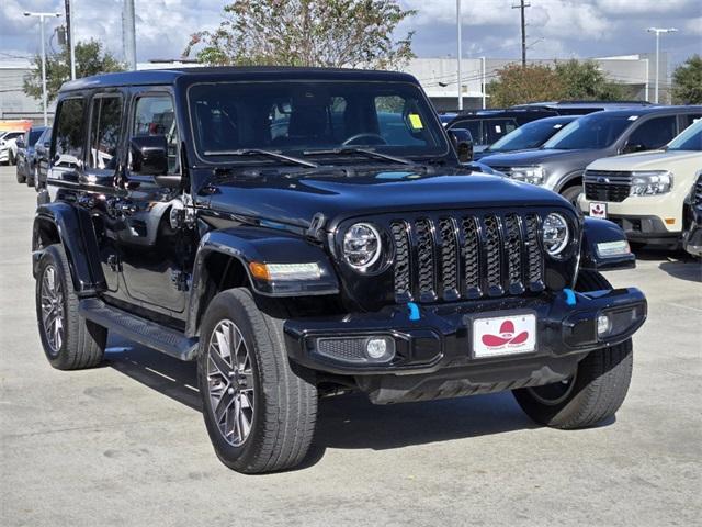 used 2022 Jeep Wrangler Unlimited 4xe car, priced at $33,846