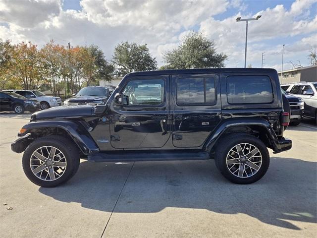 used 2022 Jeep Wrangler Unlimited 4xe car, priced at $33,846