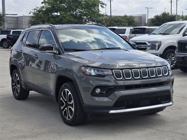 used 2022 Jeep Compass car, priced at $24,223