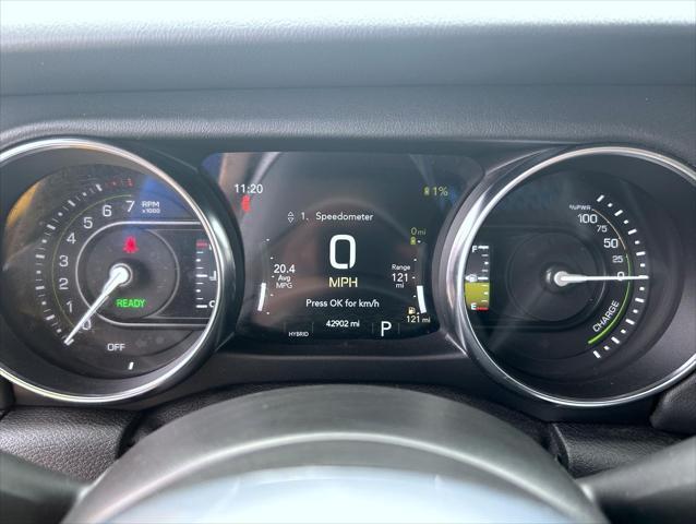 used 2021 Jeep Wrangler Unlimited 4xe car, priced at $32,999