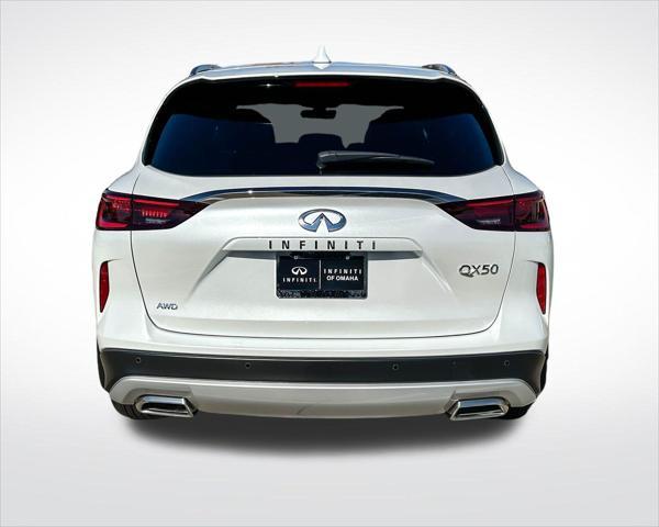 new 2025 INFINITI QX50 car, priced at $47,370