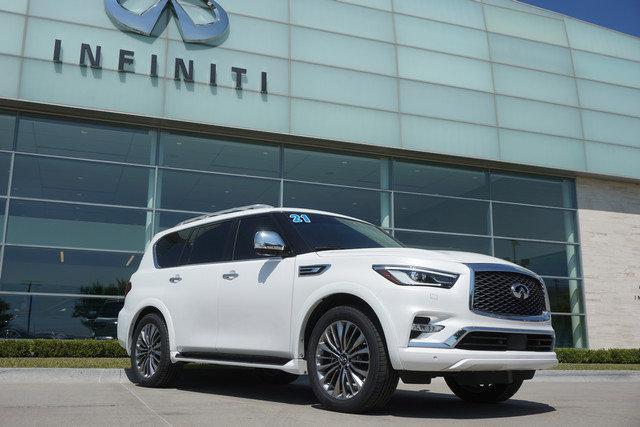 used 2021 INFINITI QX80 car, priced at $38,699