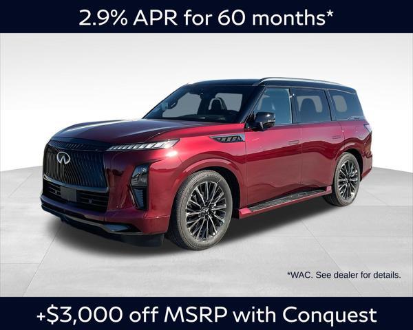 new 2025 INFINITI QX80 car, priced at $112,590