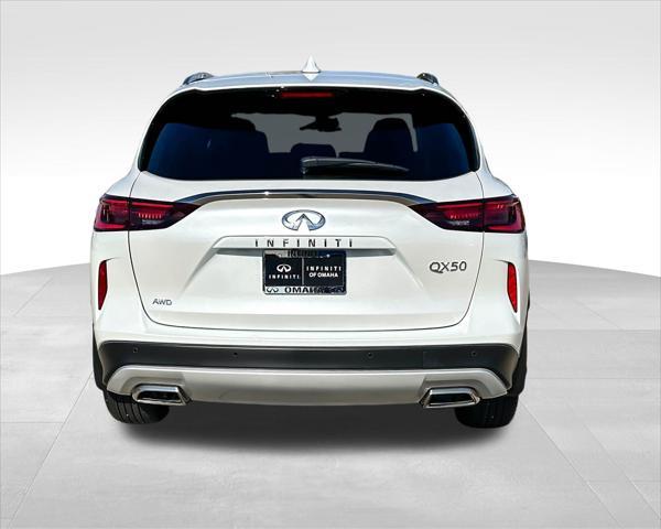 new 2025 INFINITI QX50 car, priced at $50,170