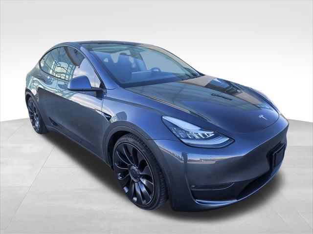 used 2020 Tesla Model Y car, priced at $28,999