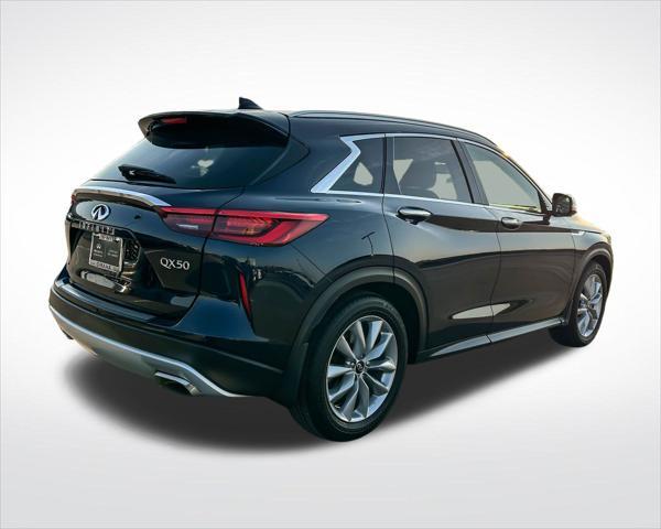 used 2021 INFINITI QX50 car, priced at $35,695