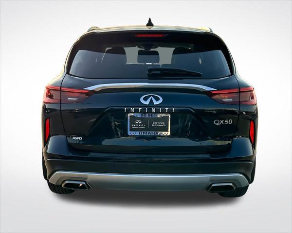 used 2021 INFINITI QX50 car, priced at $35,695