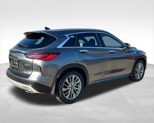 new 2025 INFINITI QX50 car, priced at $49,270