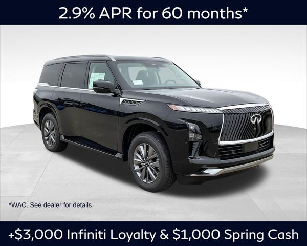 new 2025 INFINITI QX80 car, priced at $86,545