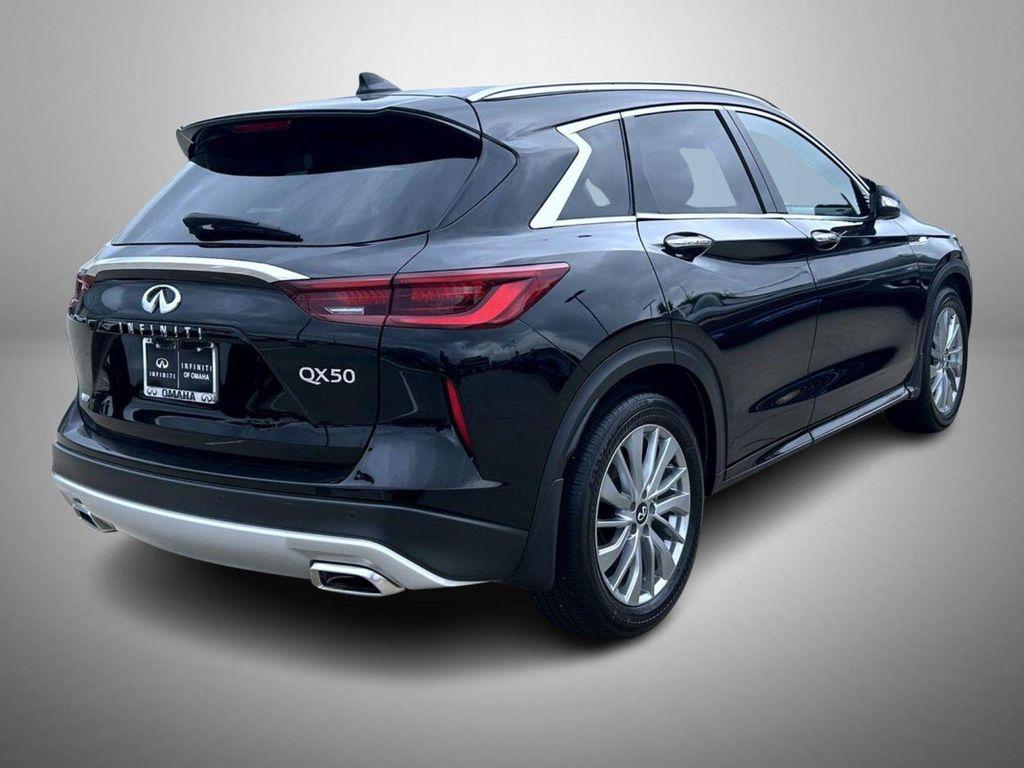 used 2025 INFINITI QX50 car, priced at $43,999