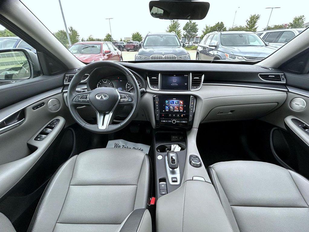 used 2025 INFINITI QX50 car, priced at $43,999