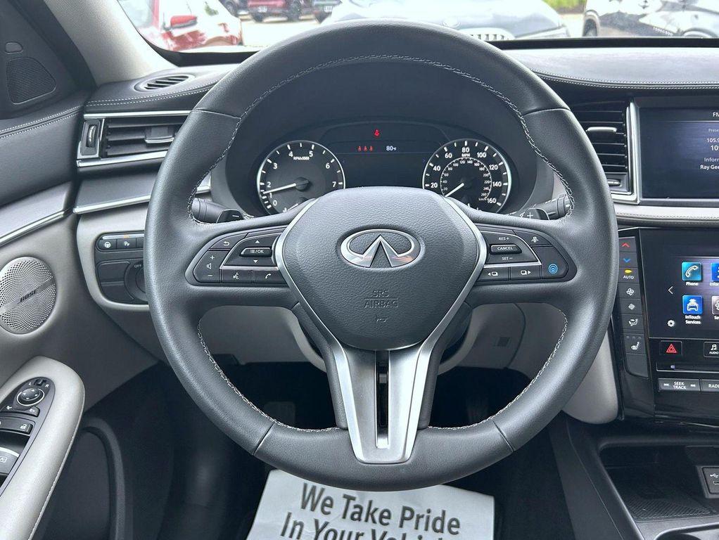 used 2025 INFINITI QX50 car, priced at $43,999