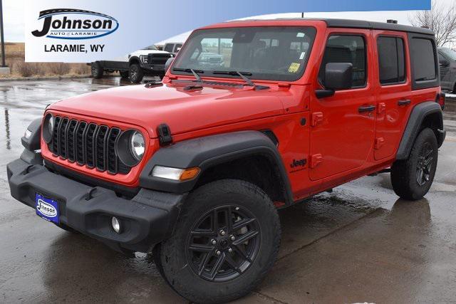 used 2024 Jeep Wrangler car, priced at $34,987