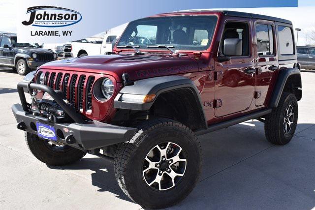 used 2021 Jeep Wrangler Unlimited car, priced at $41,987