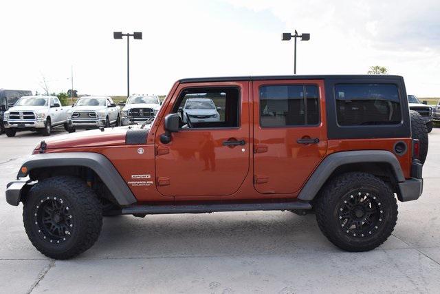 used 2014 Jeep Wrangler Unlimited car, priced at $15,987