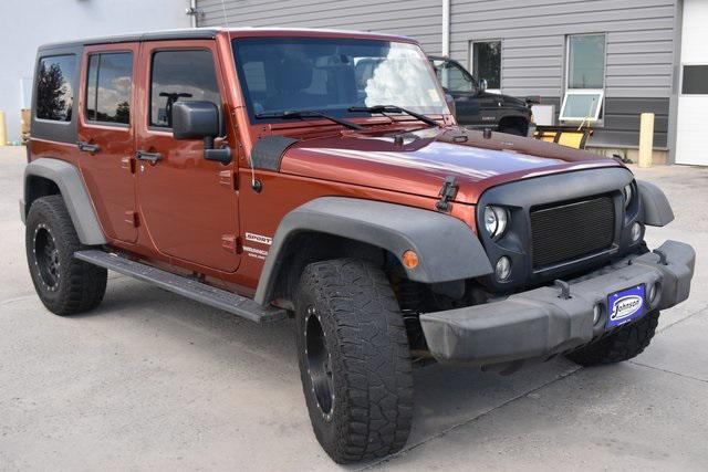 used 2014 Jeep Wrangler Unlimited car, priced at $15,987