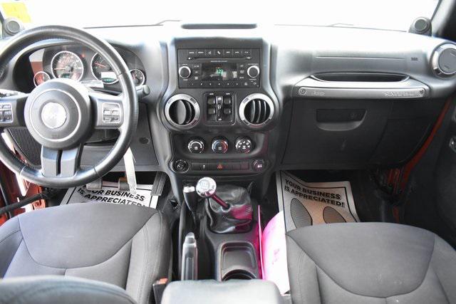 used 2014 Jeep Wrangler Unlimited car, priced at $15,987