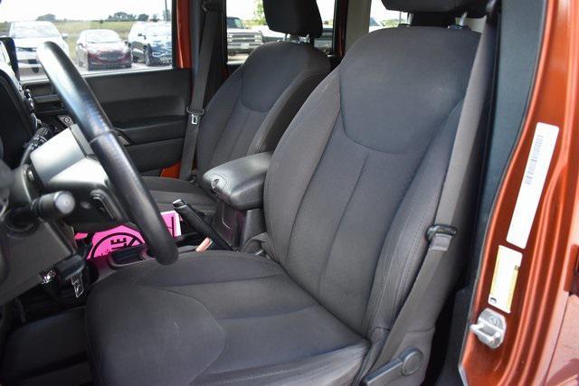 used 2014 Jeep Wrangler Unlimited car, priced at $15,987