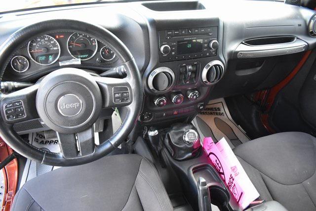 used 2014 Jeep Wrangler Unlimited car, priced at $15,987