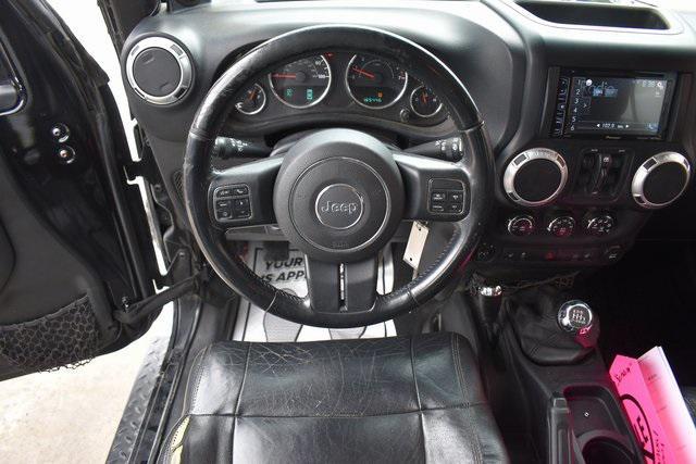 used 2012 Jeep Wrangler Unlimited car, priced at $12,987