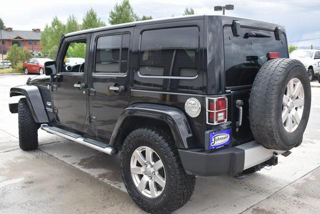 used 2012 Jeep Wrangler Unlimited car, priced at $12,987