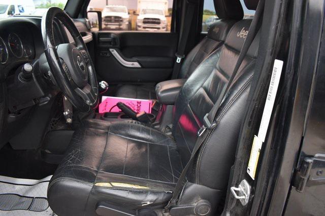 used 2012 Jeep Wrangler Unlimited car, priced at $12,987
