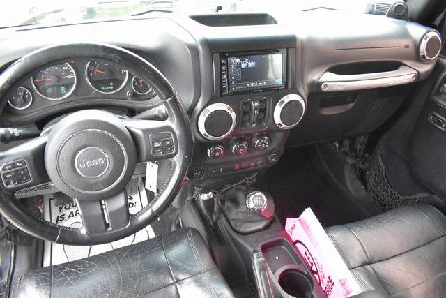 used 2012 Jeep Wrangler Unlimited car, priced at $12,987