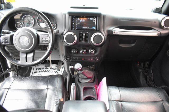 used 2012 Jeep Wrangler Unlimited car, priced at $12,987