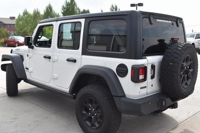 used 2023 Jeep Wrangler car, priced at $35,987