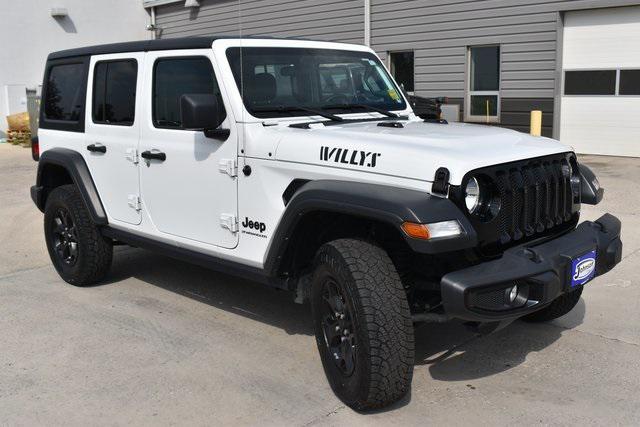 used 2023 Jeep Wrangler car, priced at $35,987