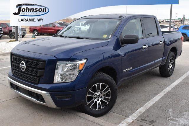 used 2021 Nissan Titan car, priced at $30,987