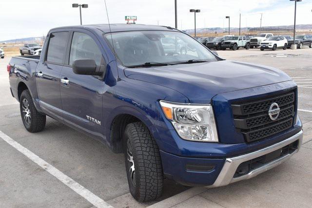 used 2021 Nissan Titan car, priced at $30,987