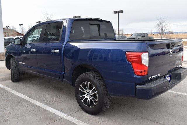 used 2021 Nissan Titan car, priced at $30,987