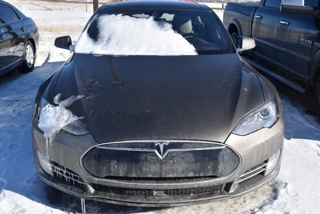 used 2015 Tesla Model S car, priced at $22,987