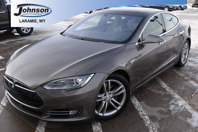 used 2015 Tesla Model S car, priced at $22,987