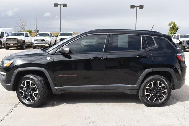 used 2021 Jeep Compass car, priced at $17,987