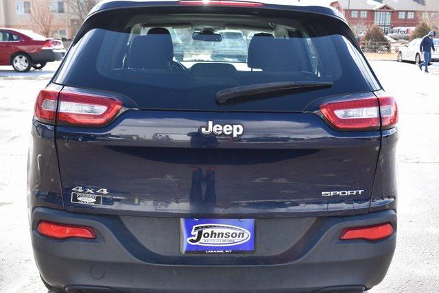 used 2015 Jeep Cherokee car, priced at $7,487