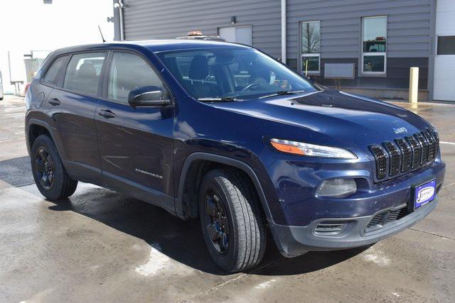 used 2015 Jeep Cherokee car, priced at $7,487