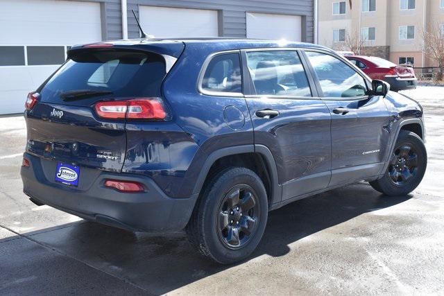 used 2015 Jeep Cherokee car, priced at $7,487