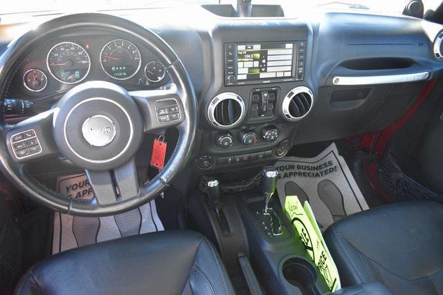 used 2013 Jeep Wrangler Unlimited car, priced at $15,987